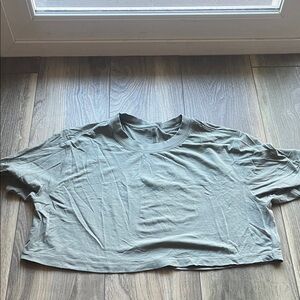 Lululemon gray Women's Crop Top